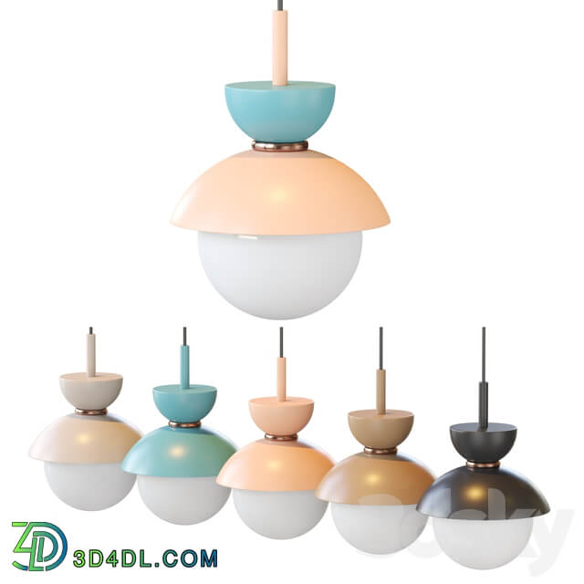 Lampatron POMPON Pendant light 3D Models