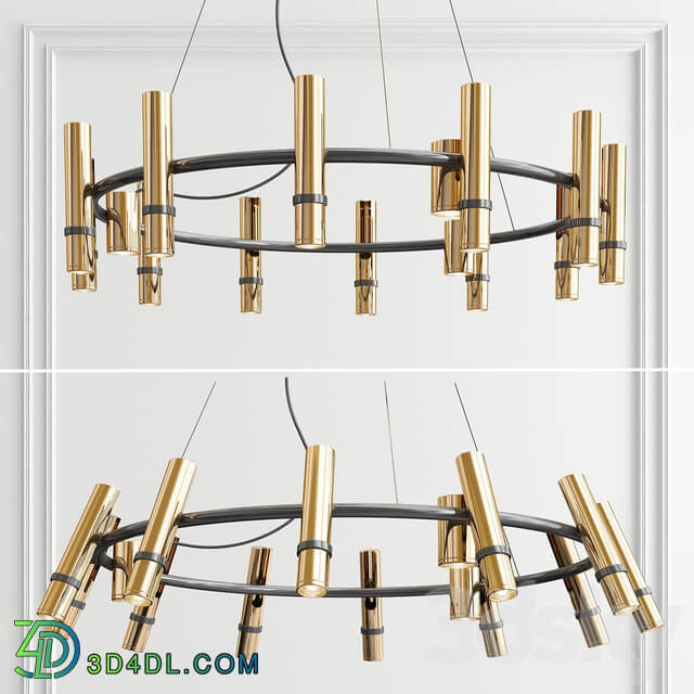 React r chandelier Pendant light 3D Models