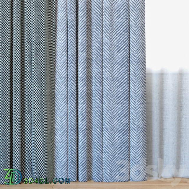 Curtains 59 Curtains with Tulle Novum and Linum