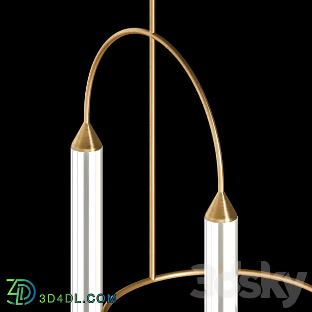 Giopato Coombes Cirque Chandelier set Pendant light 3D Models