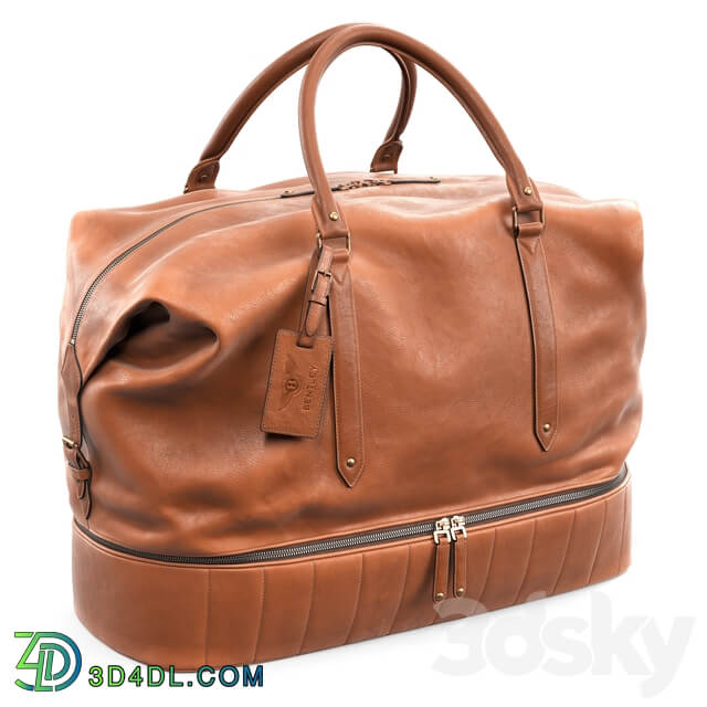 Bag Bentley Heritage Leather Holdall Other decorative objects 3D Models