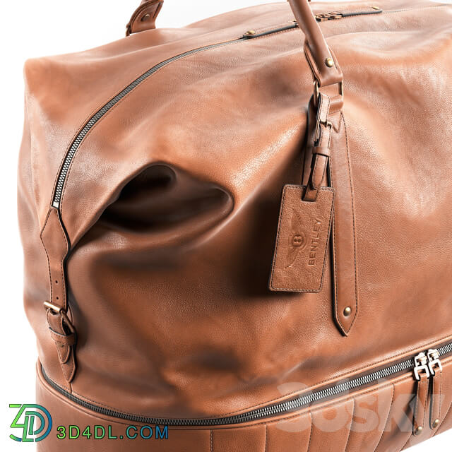 Bag Bentley Heritage Leather Holdall Other decorative objects 3D Models