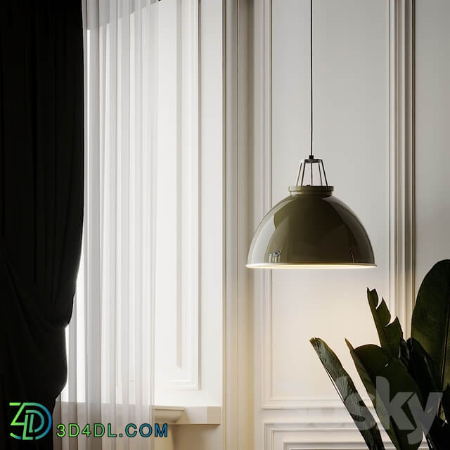 Titan Size 5 No Diffuser Pendant by Original Btc Pendant light 3D Models