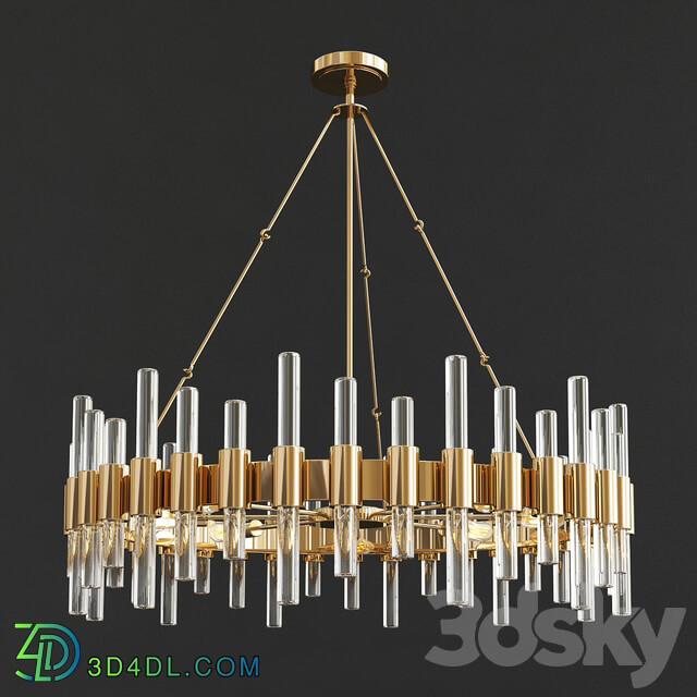 Four Exclusive Chandelier Collection 37 Pendant light 3D Models