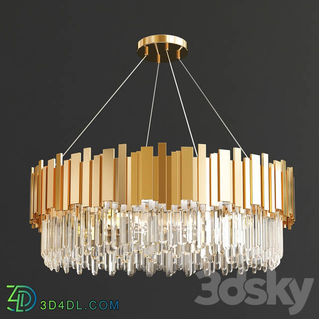 Four Exclusive Chandelier Collection 37 Pendant light 3D Models