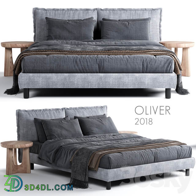 Bed Bed Meridiani Oliver