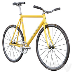 Cannondale Track Bicycle 3D Models 
