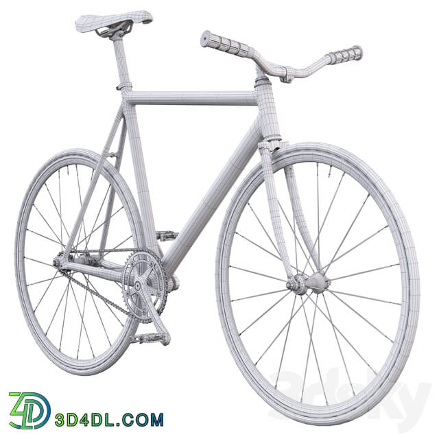 Cannondale Track Bicycle 3D Models