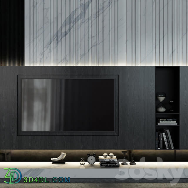 TV wall set 63