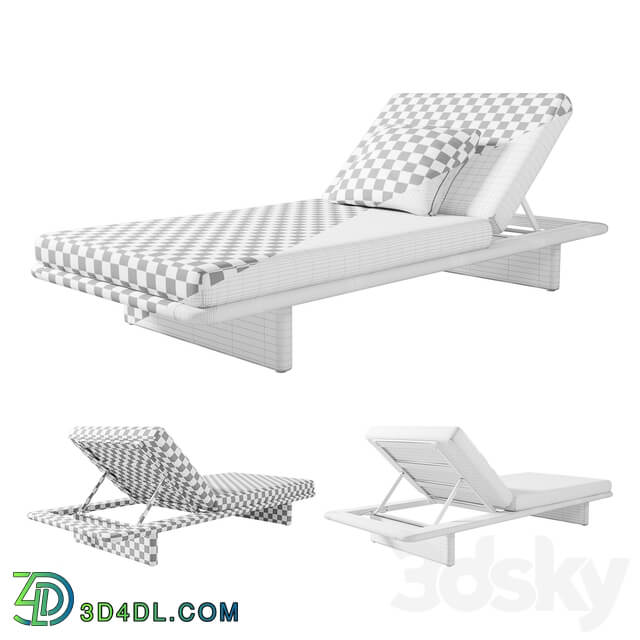 Kettal Mesh deckchair