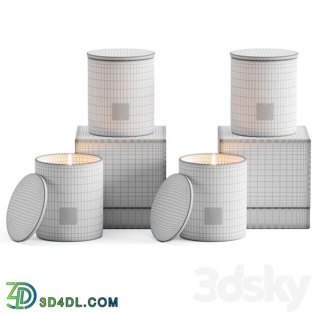 Slettvoll Glass Scented Candle Set