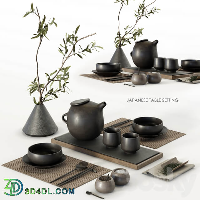 Japanese table setting