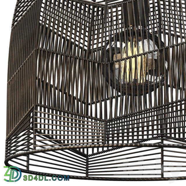 Pendant light RATTAN PENDANT 01