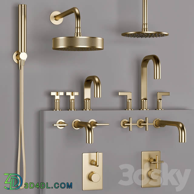 Gessi bathroom inciso faucet set 1