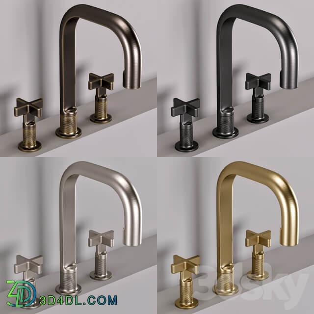 Gessi bathroom inciso faucet set 1