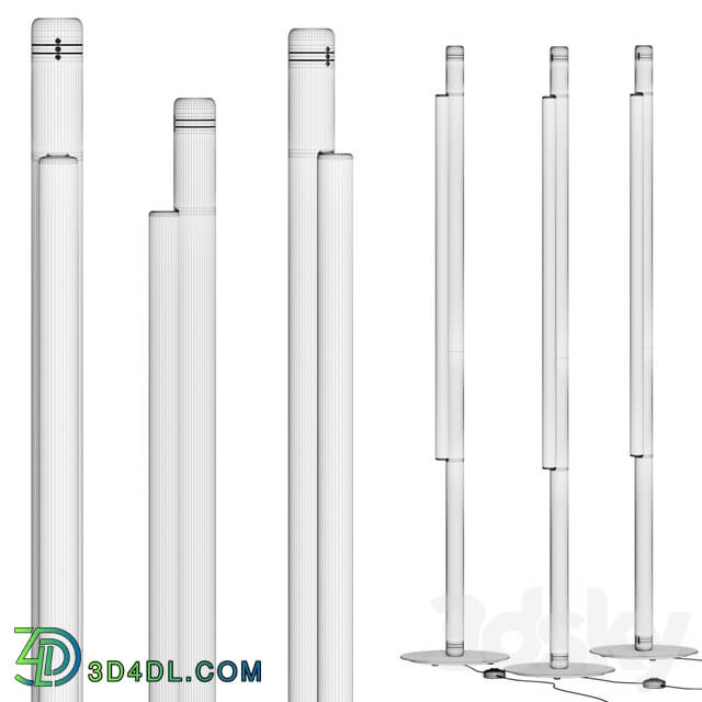 ANDlight Pipeline 125 Floor Lamps