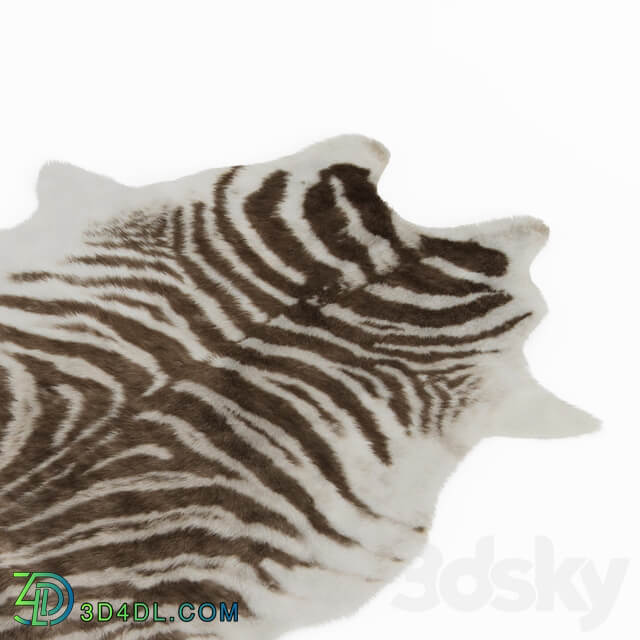 Zebra Gray Rug