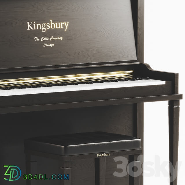 Kingsbury piano set