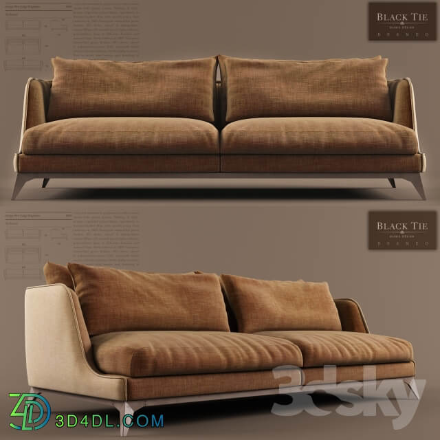 Brando sofa by Black Tie