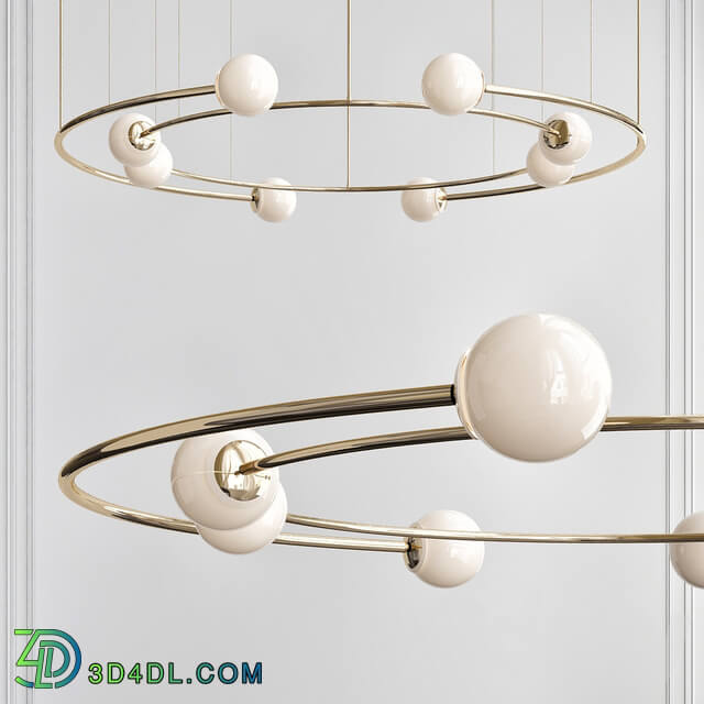 Volker Haug Studio ODDMENTS DUAL Pendant light 3D Models