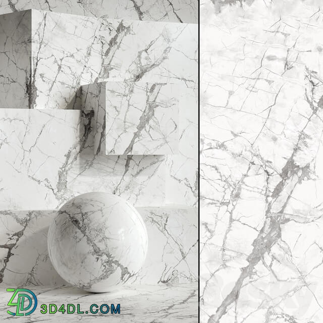 Invisible Grey marble
