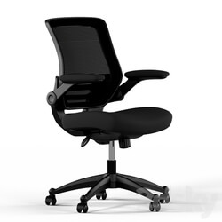 Modway black office chair 