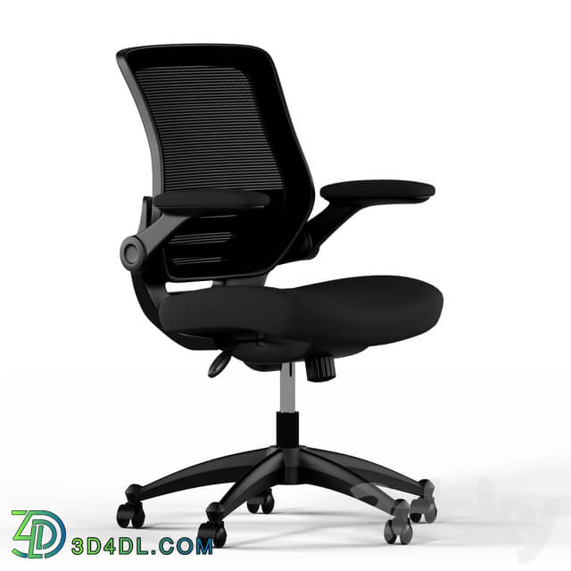 Modway black office chair