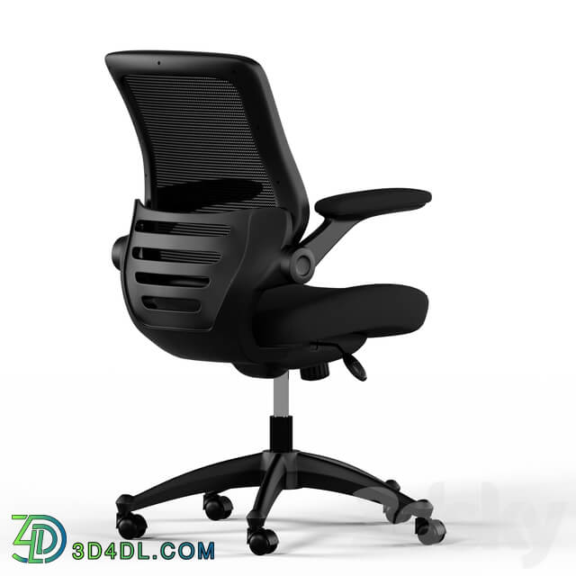 Modway black office chair