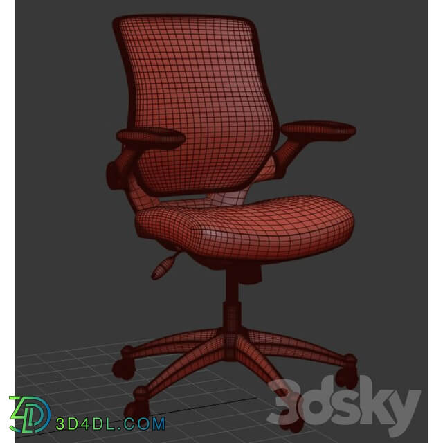 Modway black office chair