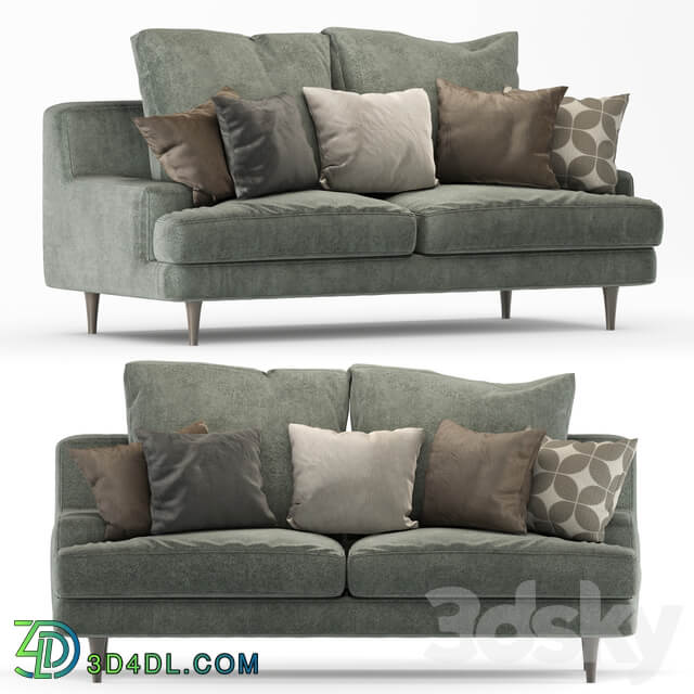 Roche Bobois sofa green 01