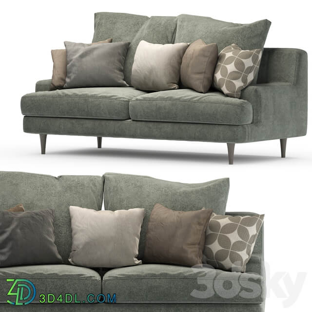 Roche Bobois sofa green 01