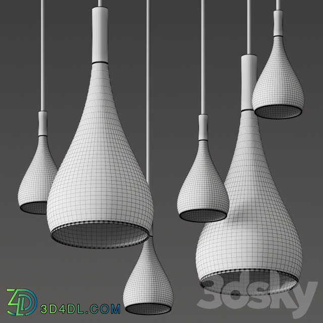 Fabbian Bijou Pendant Lamps Pendant light 3D Models