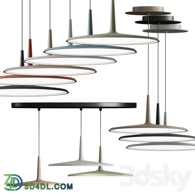 Vibia Skan Pendant Lamp Pendant light 3D Models