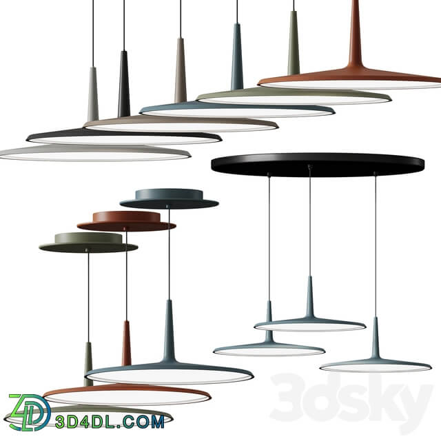 Vibia Skan Pendant Lamp Pendant light 3D Models