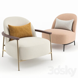 Sejour Lounge Chair by GUBI 