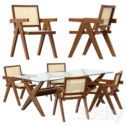 Table Chair Eichholtz dining set 