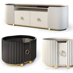 Sideboard Chest of drawer Dumas chest of drawers and bedside table. Nightstand sideboard by Deprimo 