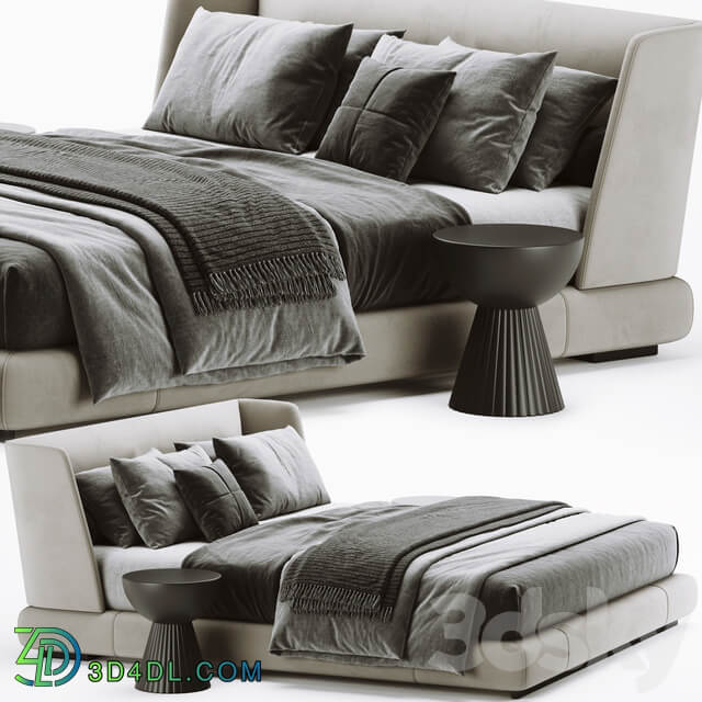 Bed Minotti reeves bed