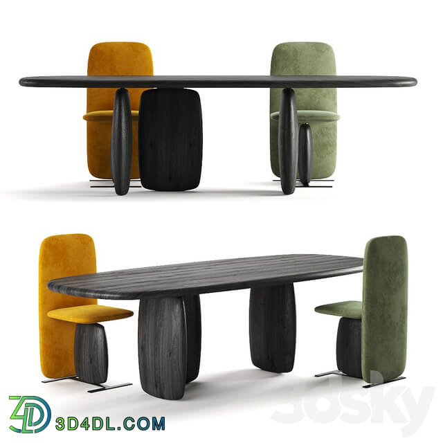 Table Chair Atlas Dining Set