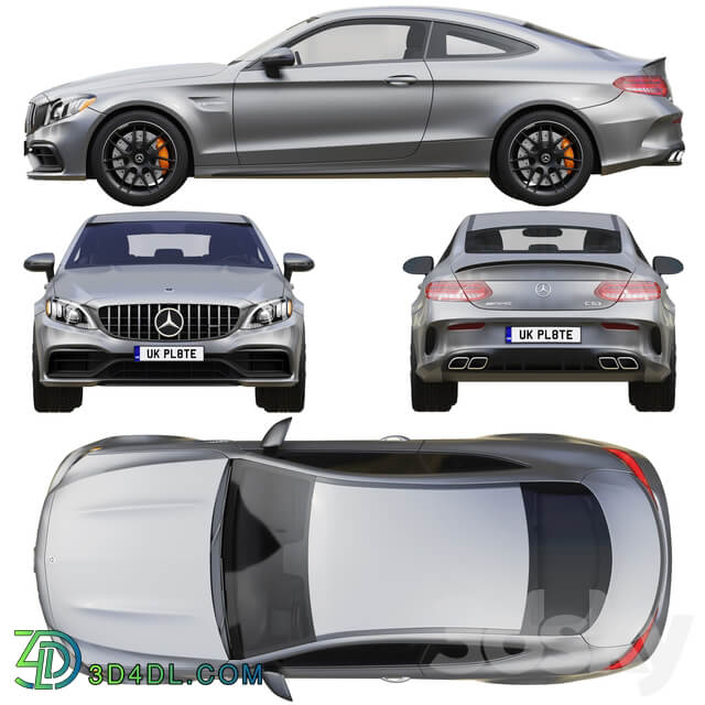 Mercedes Benz C63 Coupe 2020