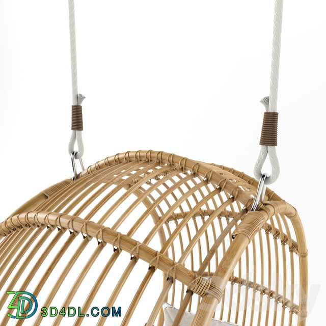 Other Rattan swing chair natural