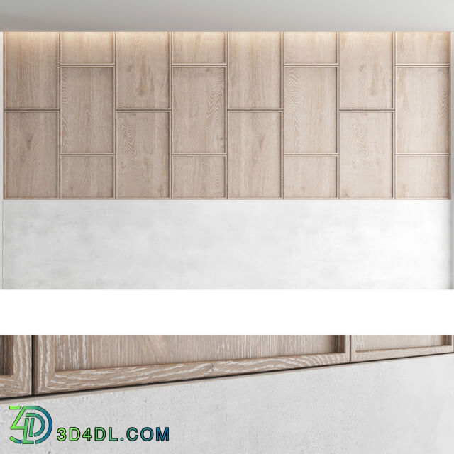 Decorative wall panel set 46