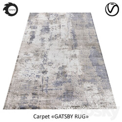 Indian carpet from art silk GATSBY RUG CLOUD 