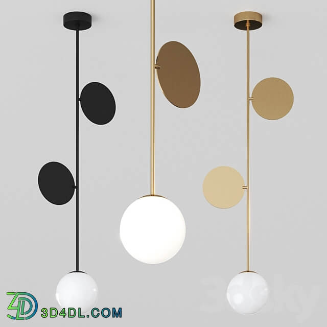 Pendant light Plates Pendant by Atelier Areti