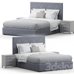 Bed Regan upholstered king bed 
