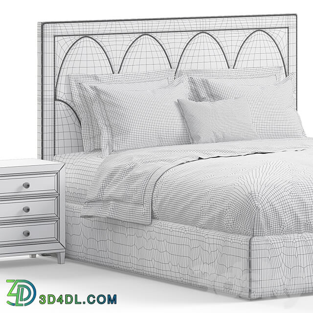 Bed Regan upholstered king bed