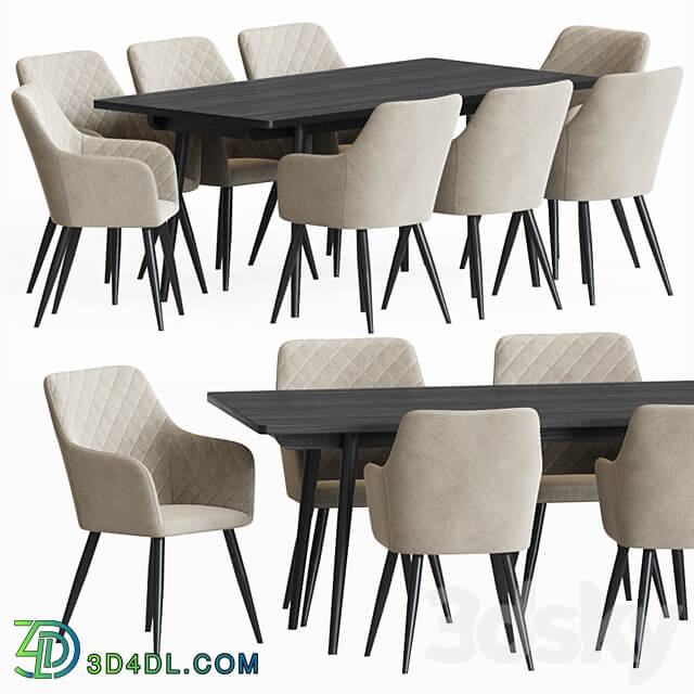 Table Chair Dining Set 88