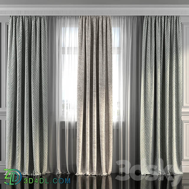 Curtains with window 275