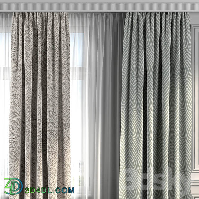 Curtains with window 275