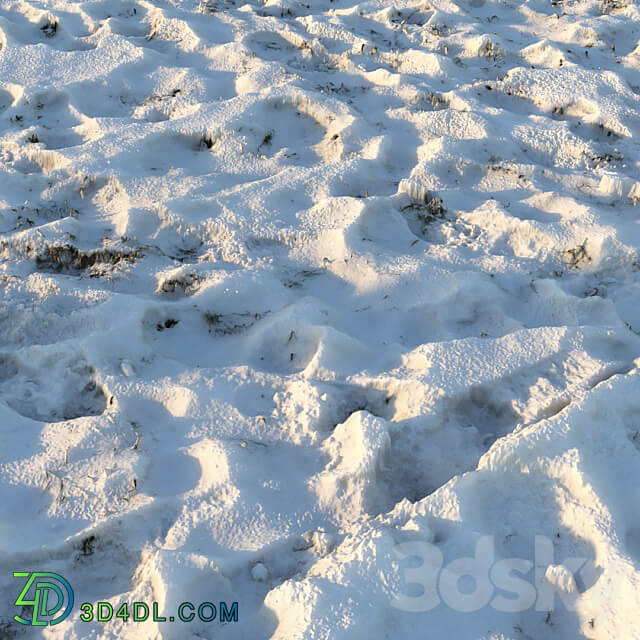Miscellaneous Grass under the snow material 